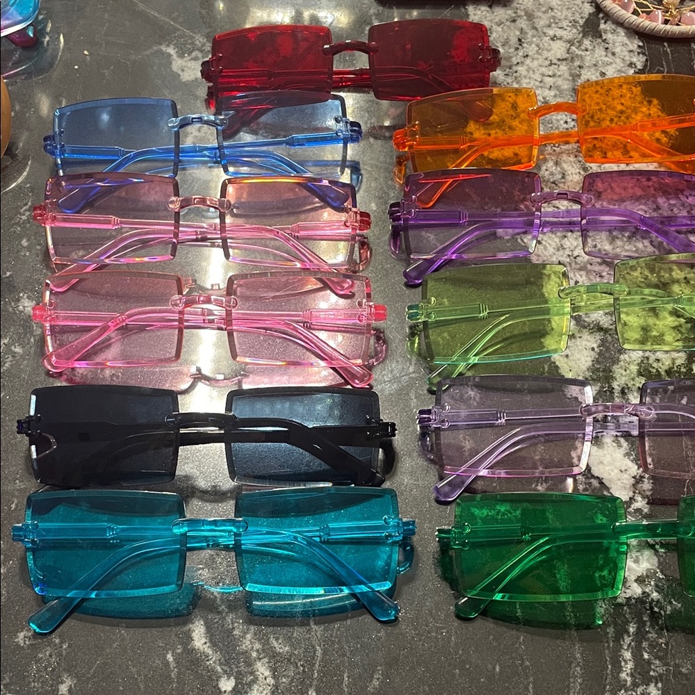Source Unknown Multicolor Sunglasses Collection - image 1